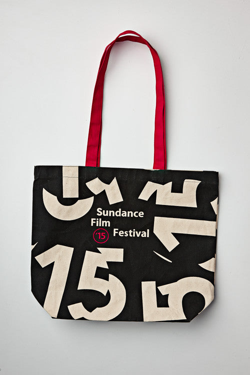 2015 Mosaic Black and Tan Tote Bag