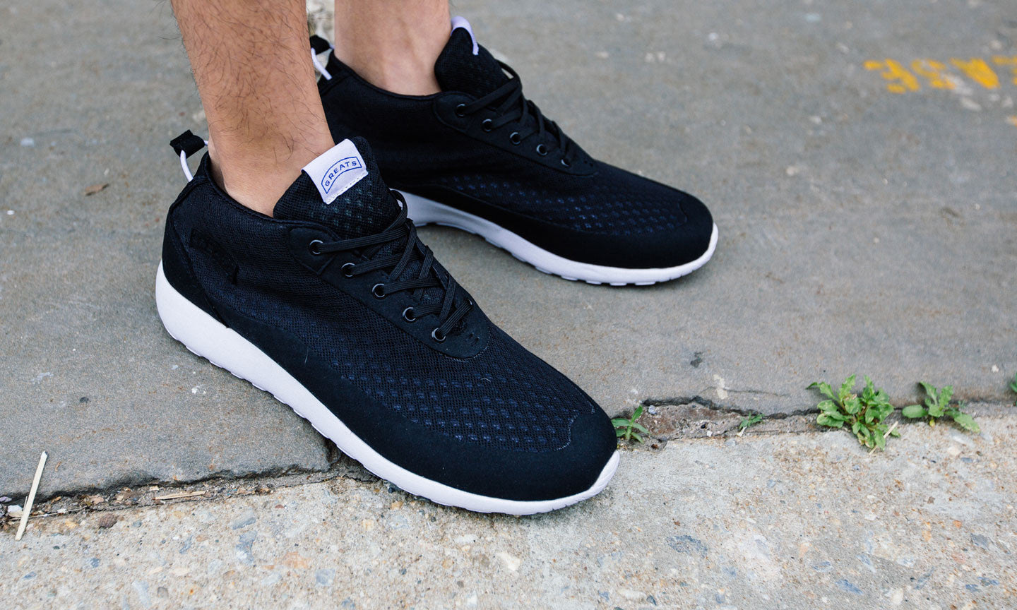 The Bab - Delta Black // White Sole