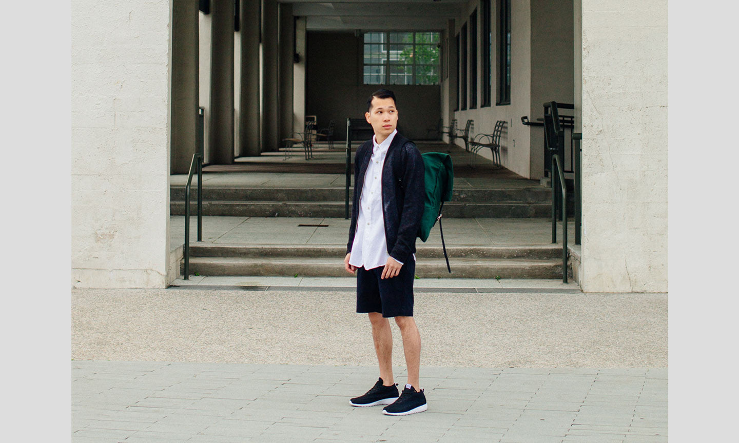 The Bab - Delta Black // White Sole