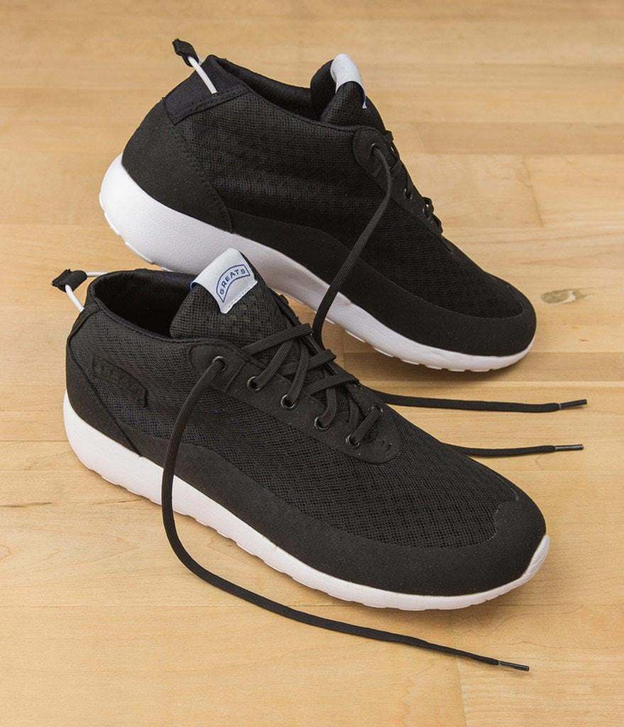 Men's Designer Running Sneakers The Bab Delta Black