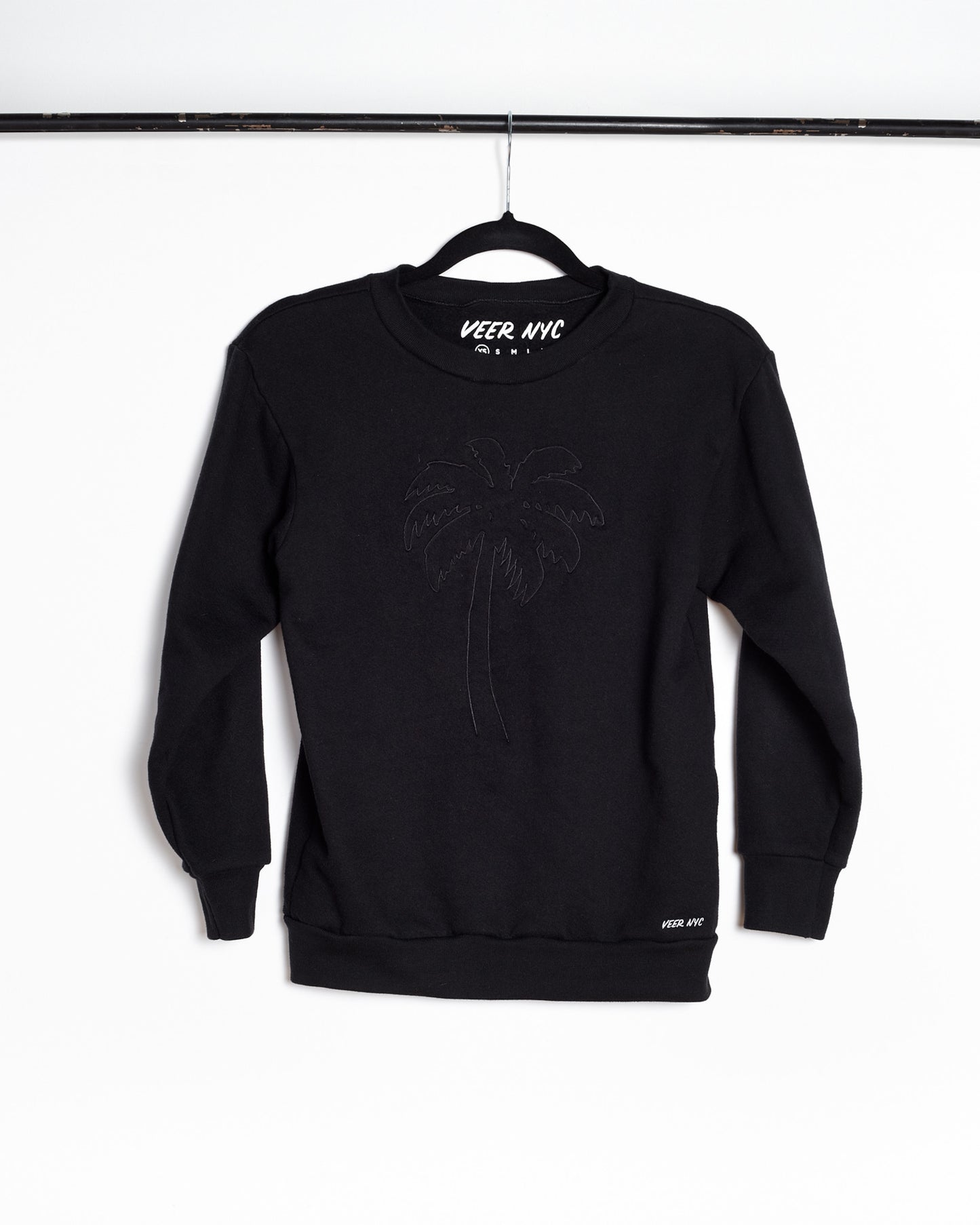 InkThreadable Black Palm Crewneck