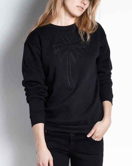 Black Palm Crewneck
