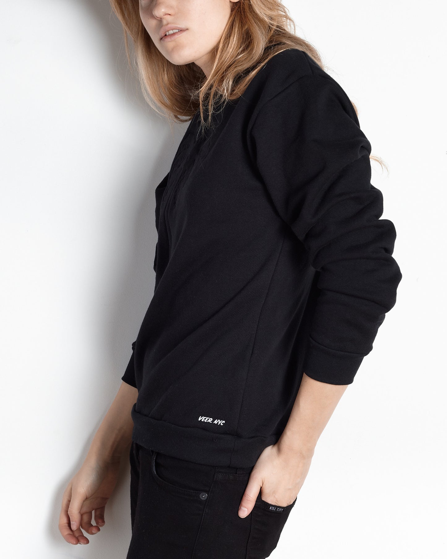 Black Palm Crewneck